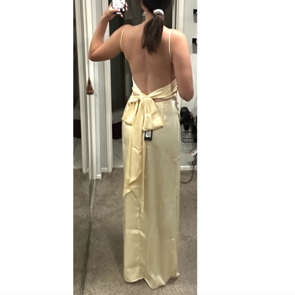 Wedding Guest, Bridesmaid Yellow Dress - Wolf and Badger - Picture 4 of 8